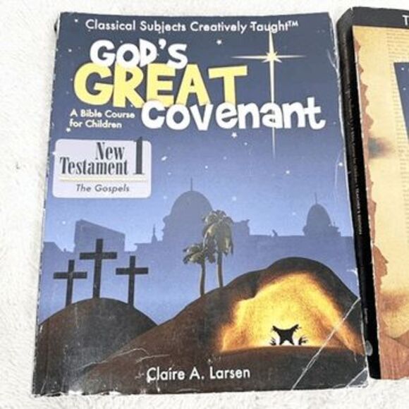 God's Great Covenant NEW Testament 1 Student Book & Teacher Guide Classical Acad - Picture 4 of 12